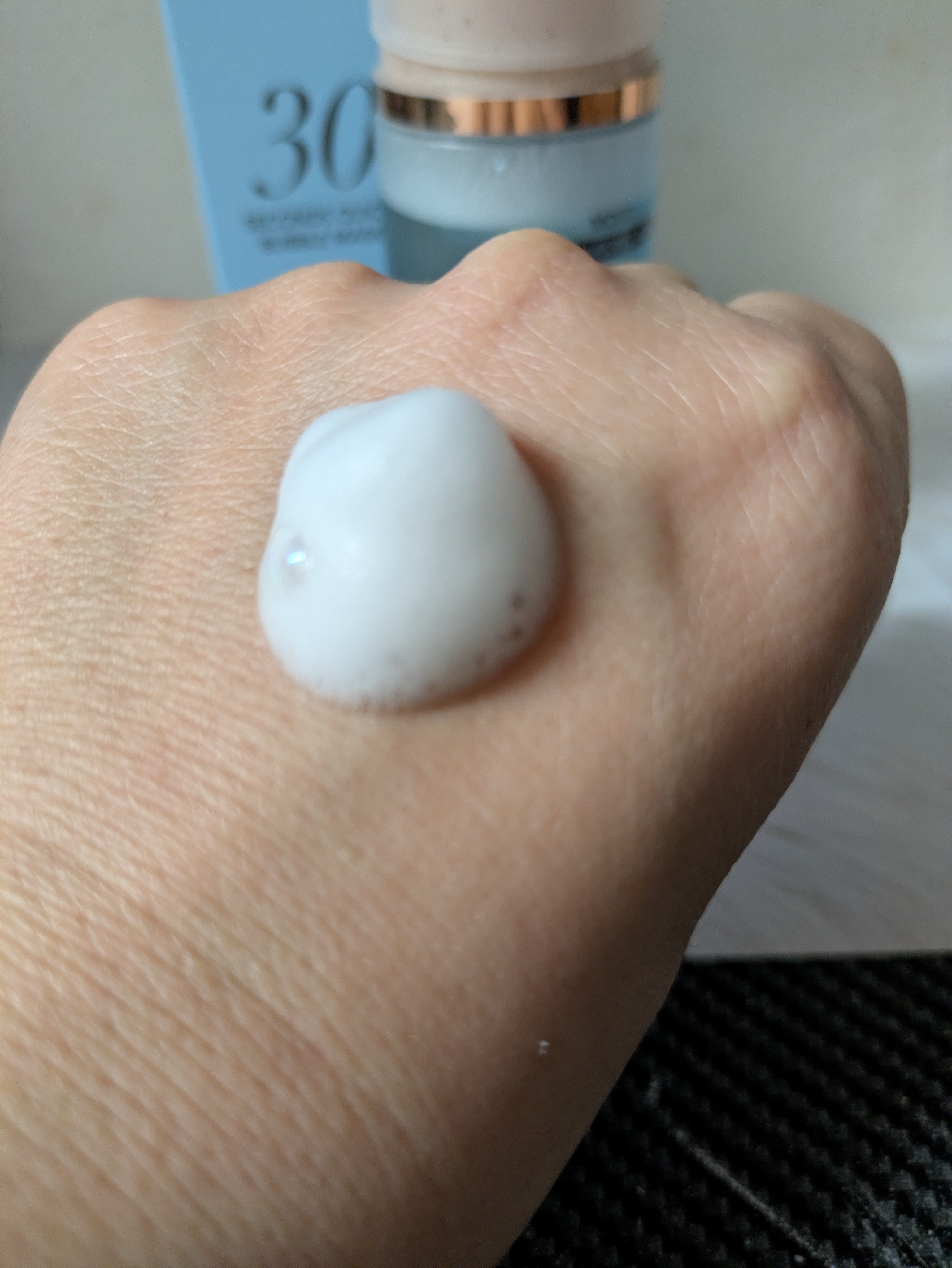 30秒クイックバブルマスク95ml モイスト/MENOKIN/シートマスク・パックを使ったクチコミ（2枚目）