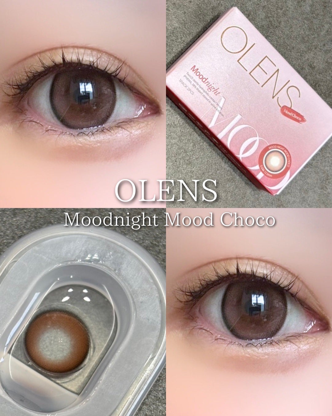 Moodnight 1Month/OLENS/カラーコンタクトレンズを使ったクチコミ(4枚目)