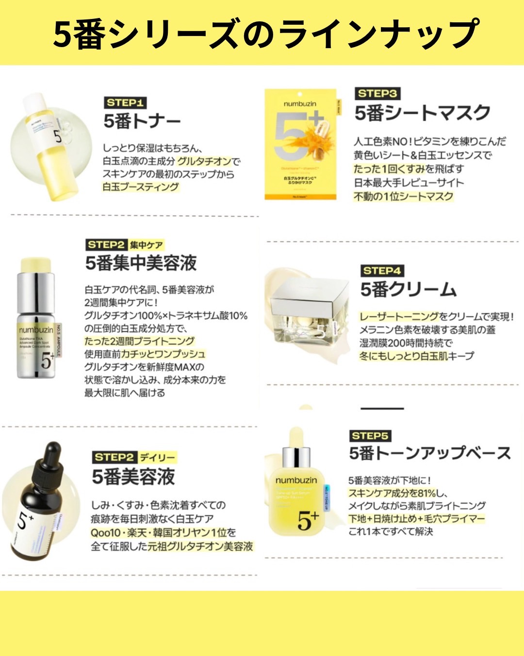 限定美容液】5番 白玉グルタチオン100×TXA10集中トーニング美容液