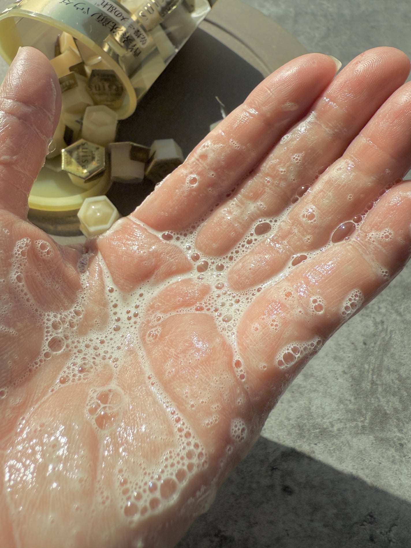 スイサイ ビューティクリア ゴールド パウダーウォッシュ/suisai/洗顔パウダーを使ったクチコミ(2枚目)