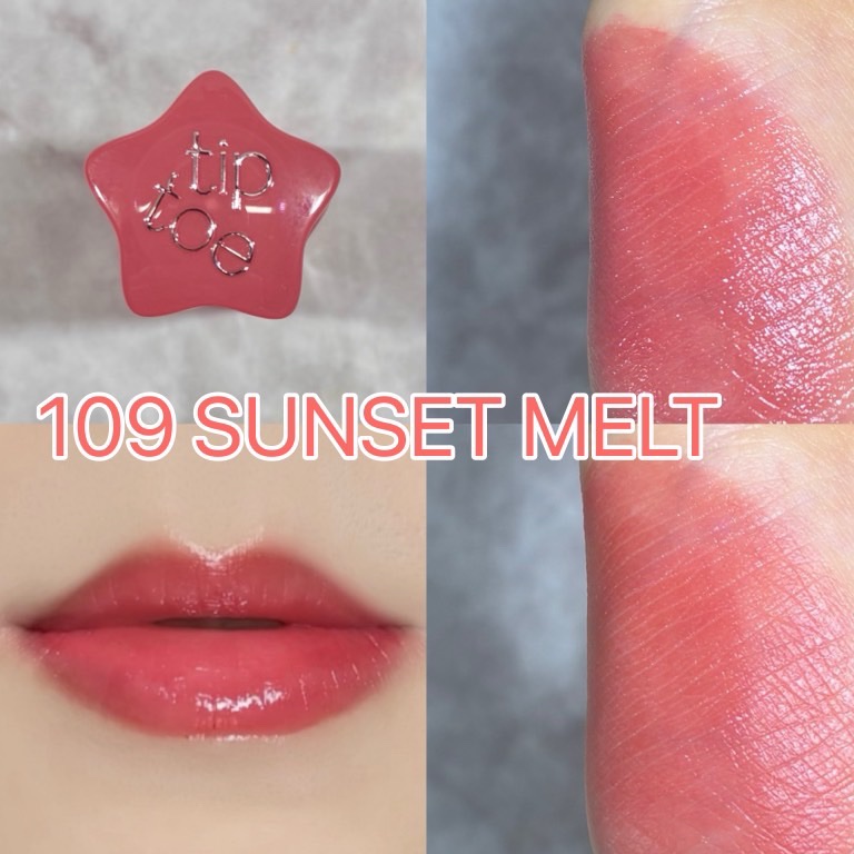 グロウイットソルベティント/tiptoe/リップティントを使ったクチコミ（3枚目）