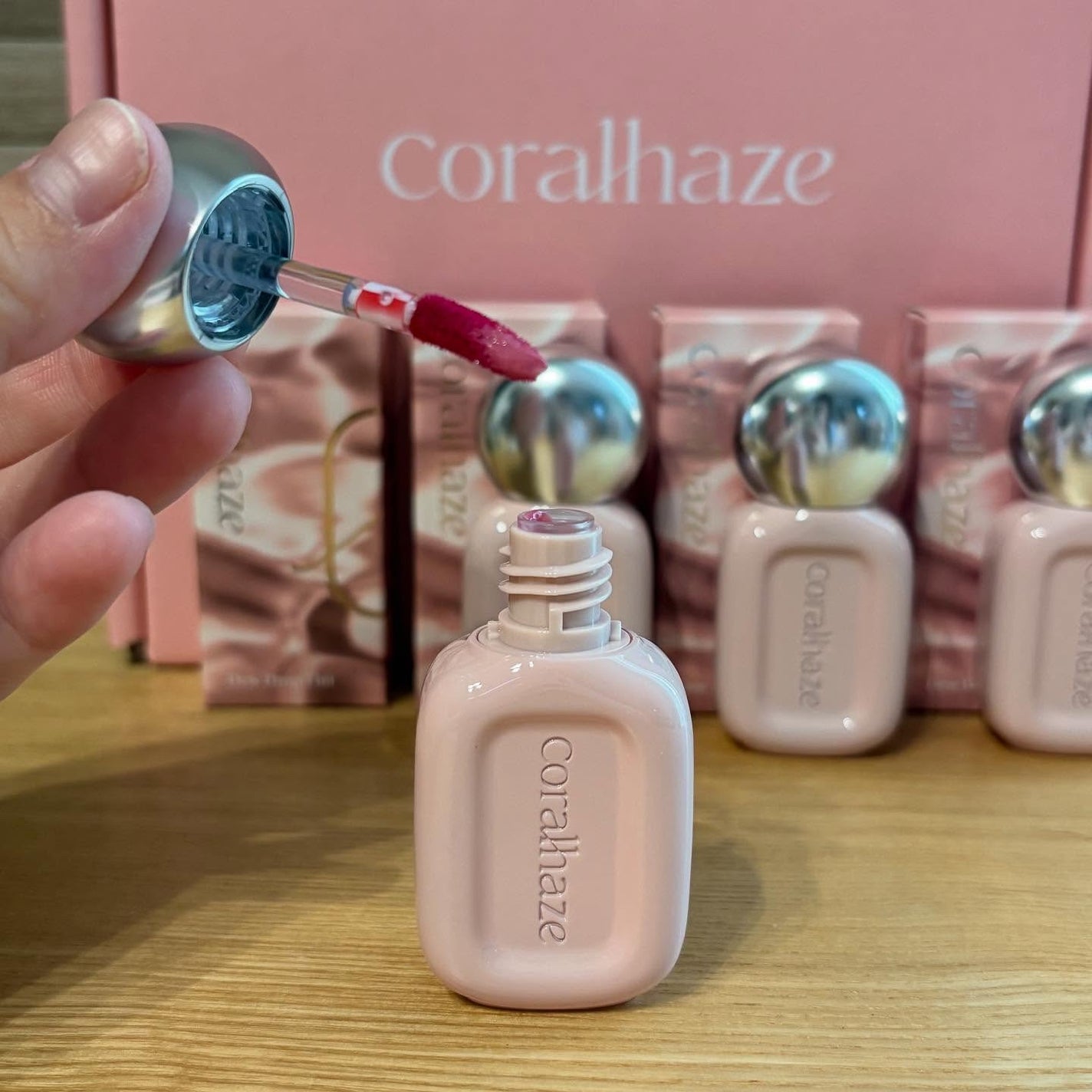 デュー ドロップ ティント/Coralhaze/リップティントを使ったクチコミ(7枚目)