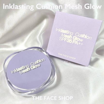 インクラスティングクッションメッシュグロウ/THE FACE SHOP/クッションファンデーションを使ったクチコミ(1枚目)