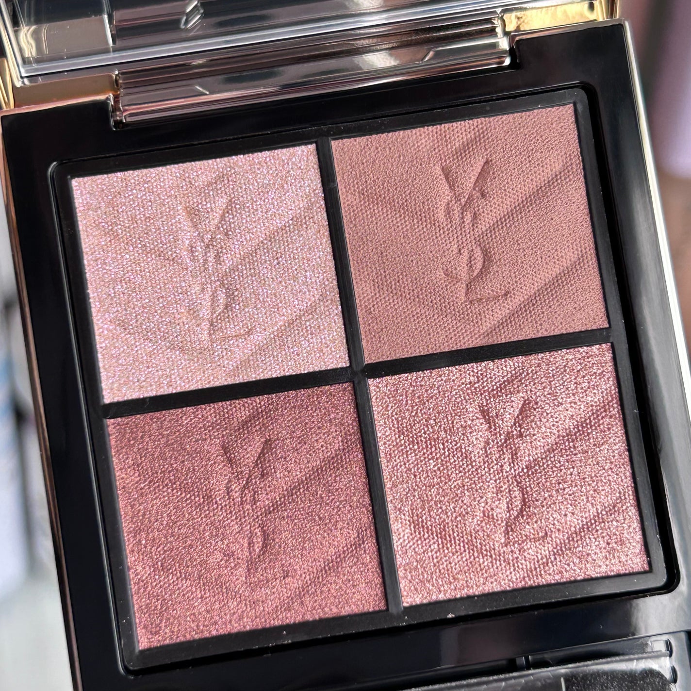 クチュール ミニ クラッチ/YVES SAINT LAURENT BEAUTE/アイシャドウパレットを使ったクチコミ(3枚目)