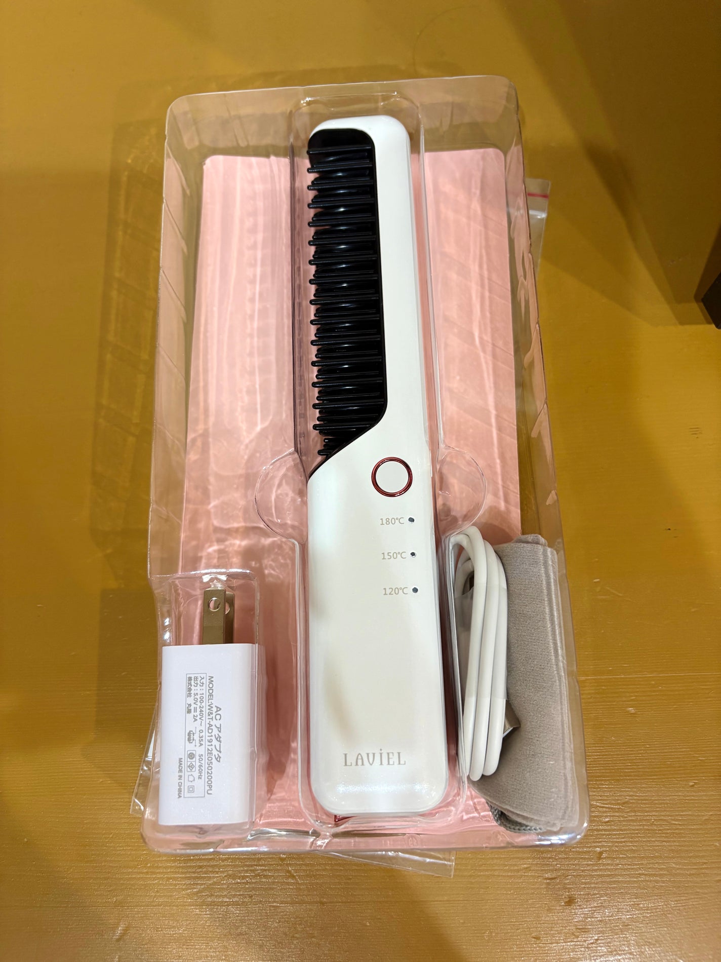 Cordless ブラシアイロン/LAVIEL/ヒートブラシを使ったクチコミ(3枚目)