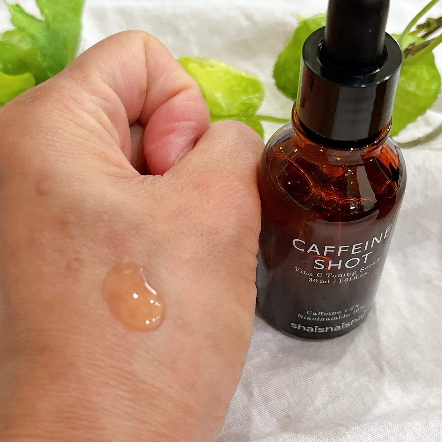 さわちん⌇フォロバ100% on LIPS 「shaishaishai カフェインショット ビタCトーニング..」(3枚目)