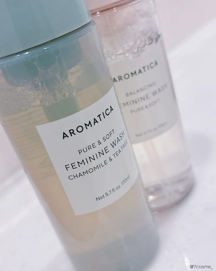 ピュア&ソフトフェミニンウォッシュ /AROMATICA/デリケートゾーンケアを使ったクチコミ(3枚目)