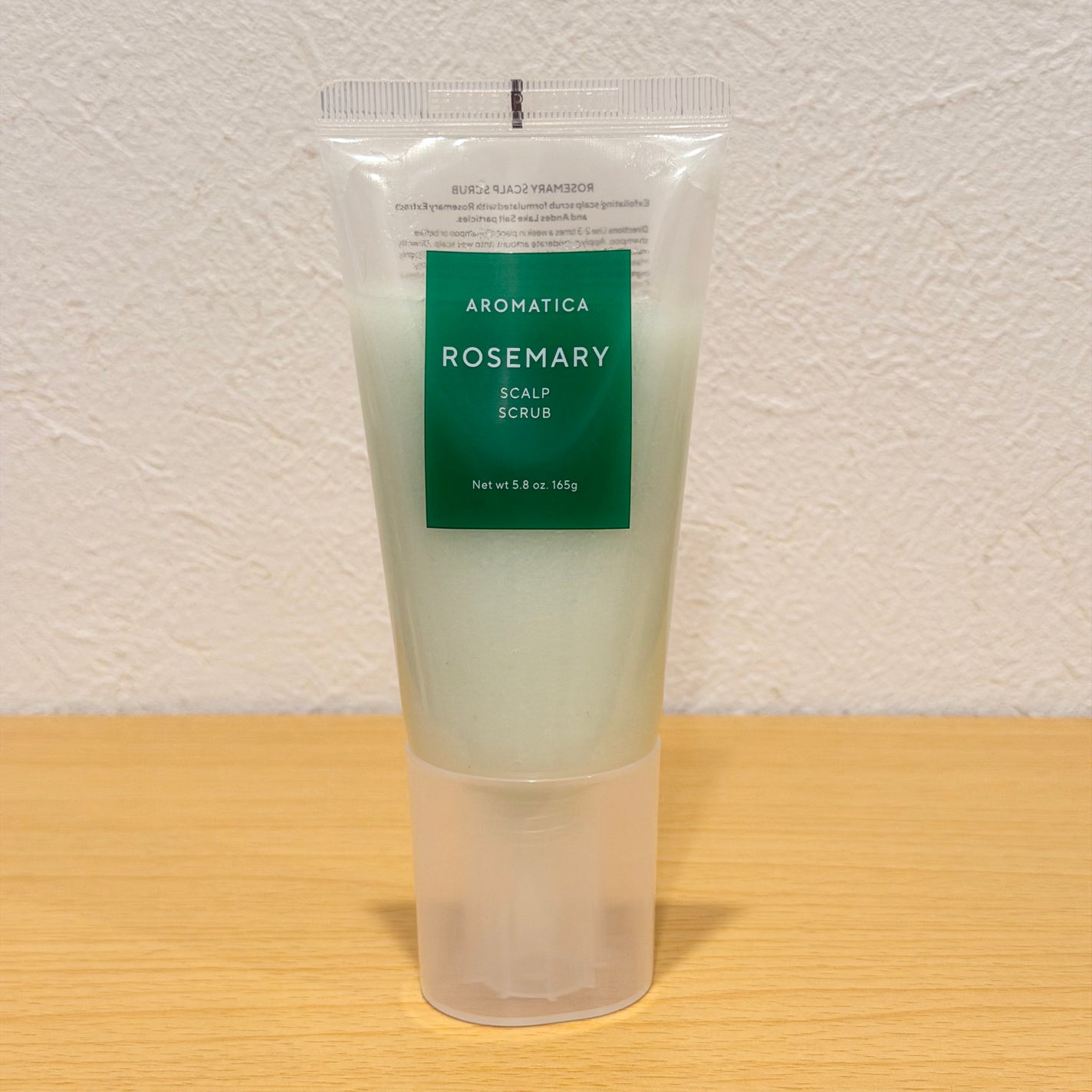 ローズマリー スカルプ スクラブ/AROMATICA/ヘッドスクラブを使ったクチコミ(1枚目)