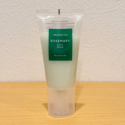 ローズマリー スカルプ スクラブ/AROMATICA/ヘッドスクラブを使ったクチコミ(1枚目)