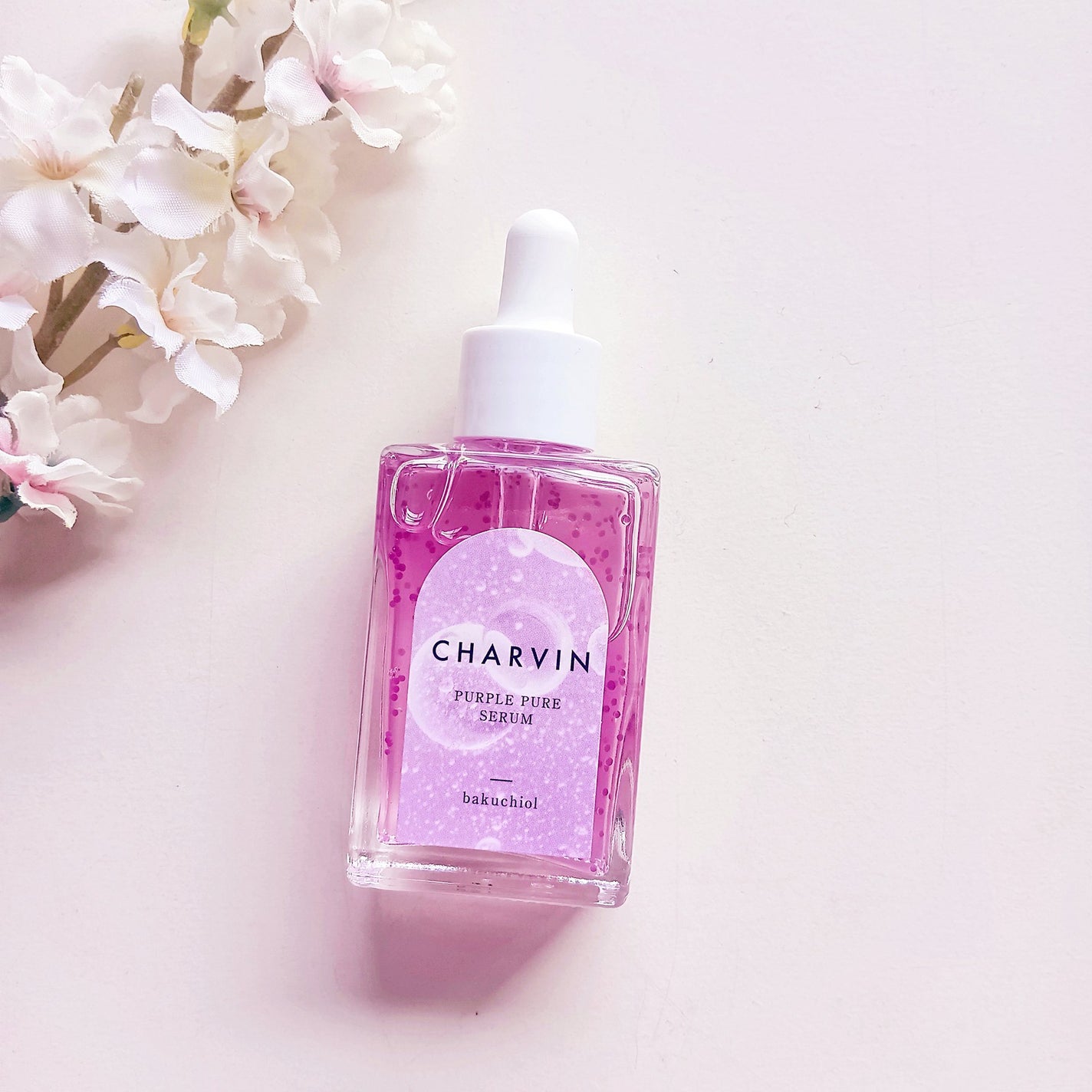 PURPLE PURE SERUM/CHARVIN/美容液を使ったクチコミ(2枚目)