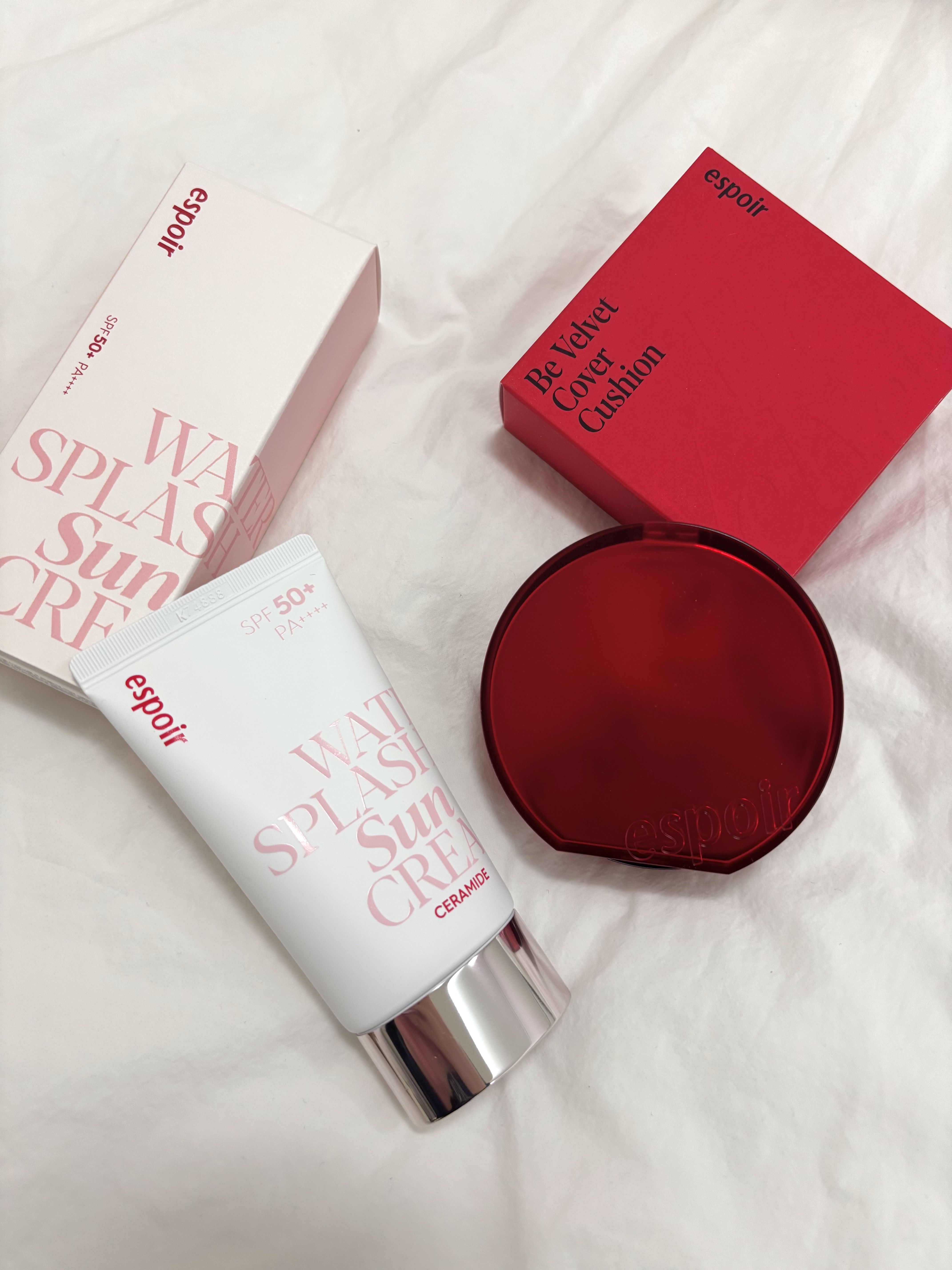 ウォータースプラッシュサンクリーム セラミド/espoir/日焼け止めクリームを使ったクチコミ（1枚目）