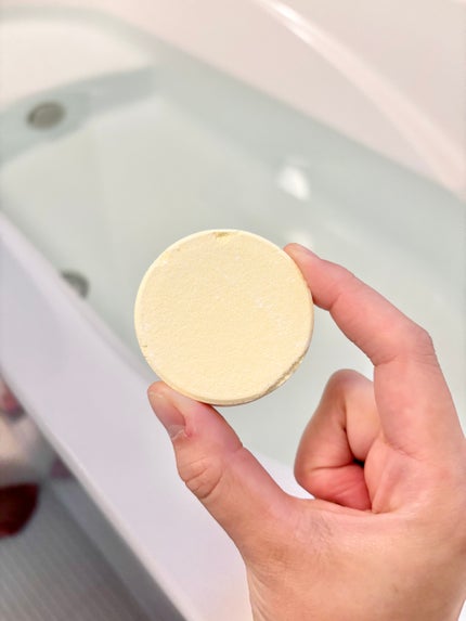 温泉撫子 重炭酸の湯 りんご/温泉撫子/炭酸系入浴剤を使ったクチコミ(2枚目)