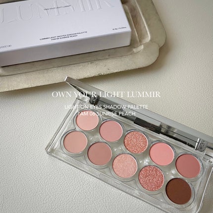 ライトオンアイズシャドウパレット/ルミル/アイシャドウパレットを使ったクチコミ(2枚目)