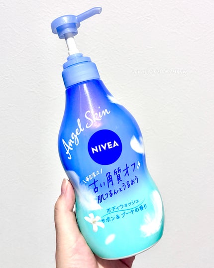 エンジェルスキン ボディウォッシュ サボン&ブーケの香り/ニベア/ボディソープを使ったクチコミ(2枚目)
