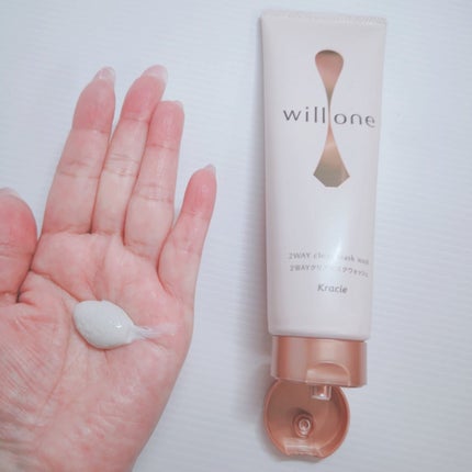 willone 2WAYクリアマスクウォッシュ/クラシエ/その他洗顔料を使ったクチコミ(2枚目)
