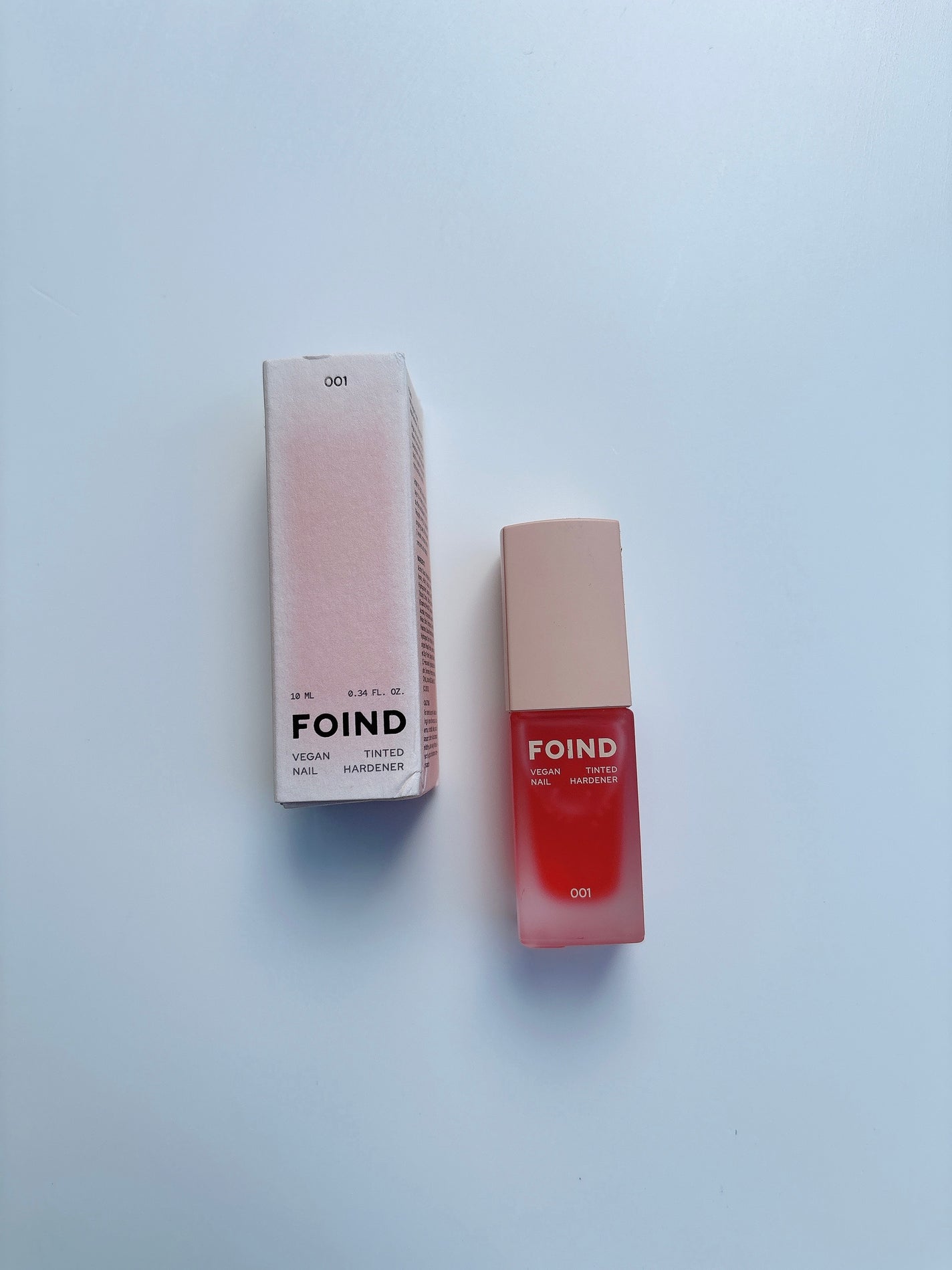001 ヴィーガンティンテッドネイルハードナー/FOIND/ネイル用品を使ったクチコミ(2枚目)