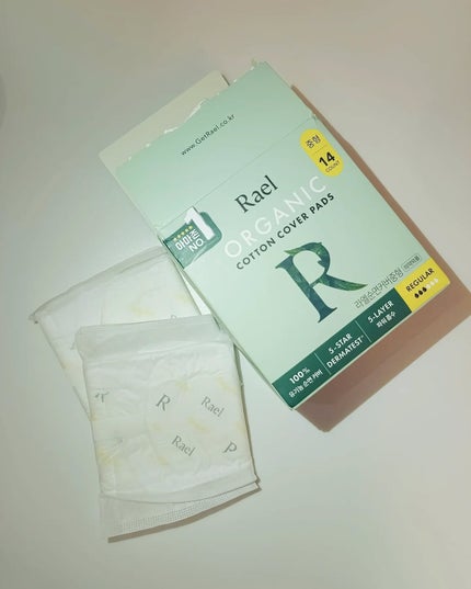 Rael オーガニックコットンカバーパッド/Rael/コットンを使ったクチコミ(4枚目)