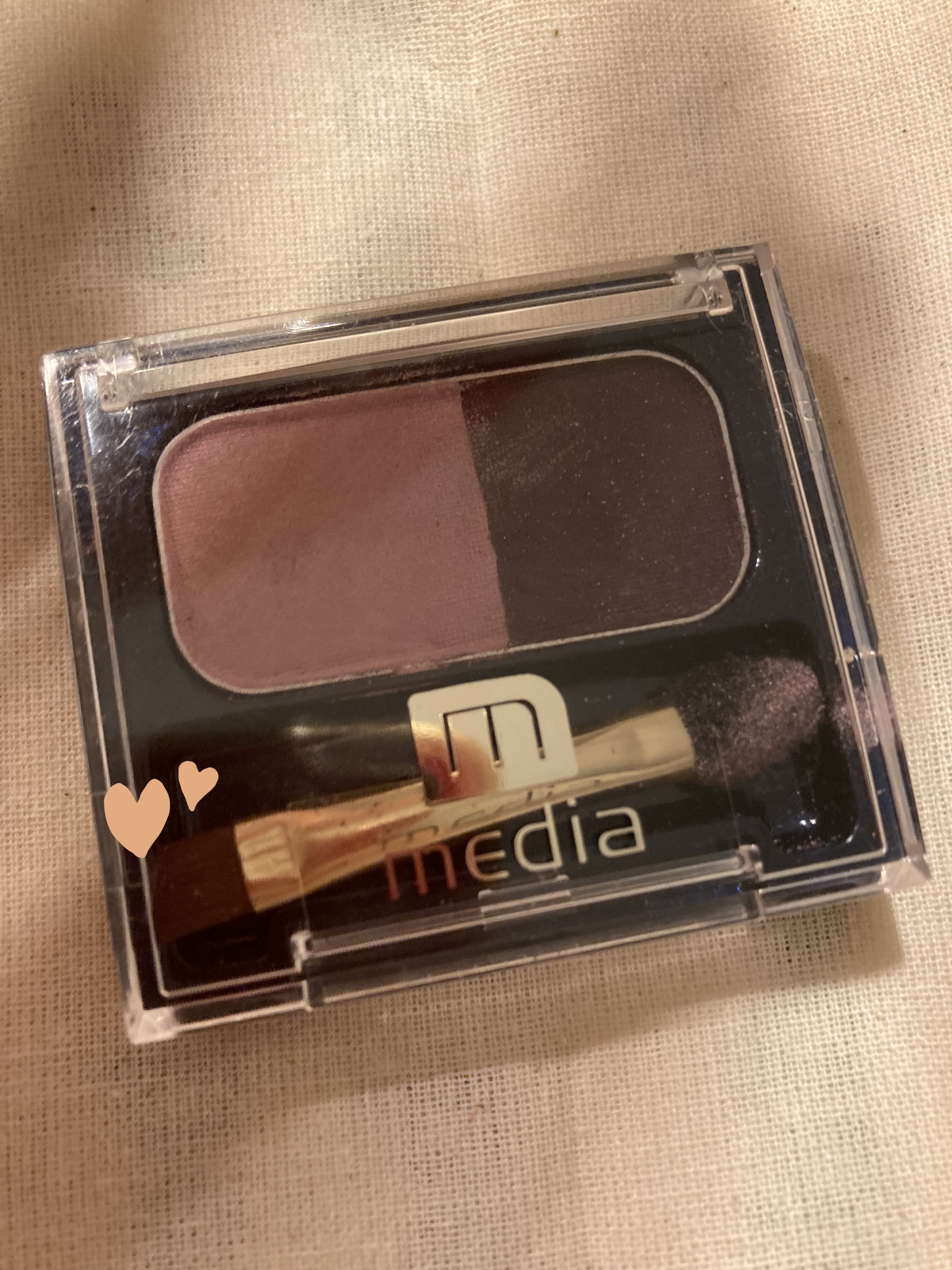 セレクトカラーアイシャドウA/media/アイシャドウパレットを使ったクチコミ（1枚目）