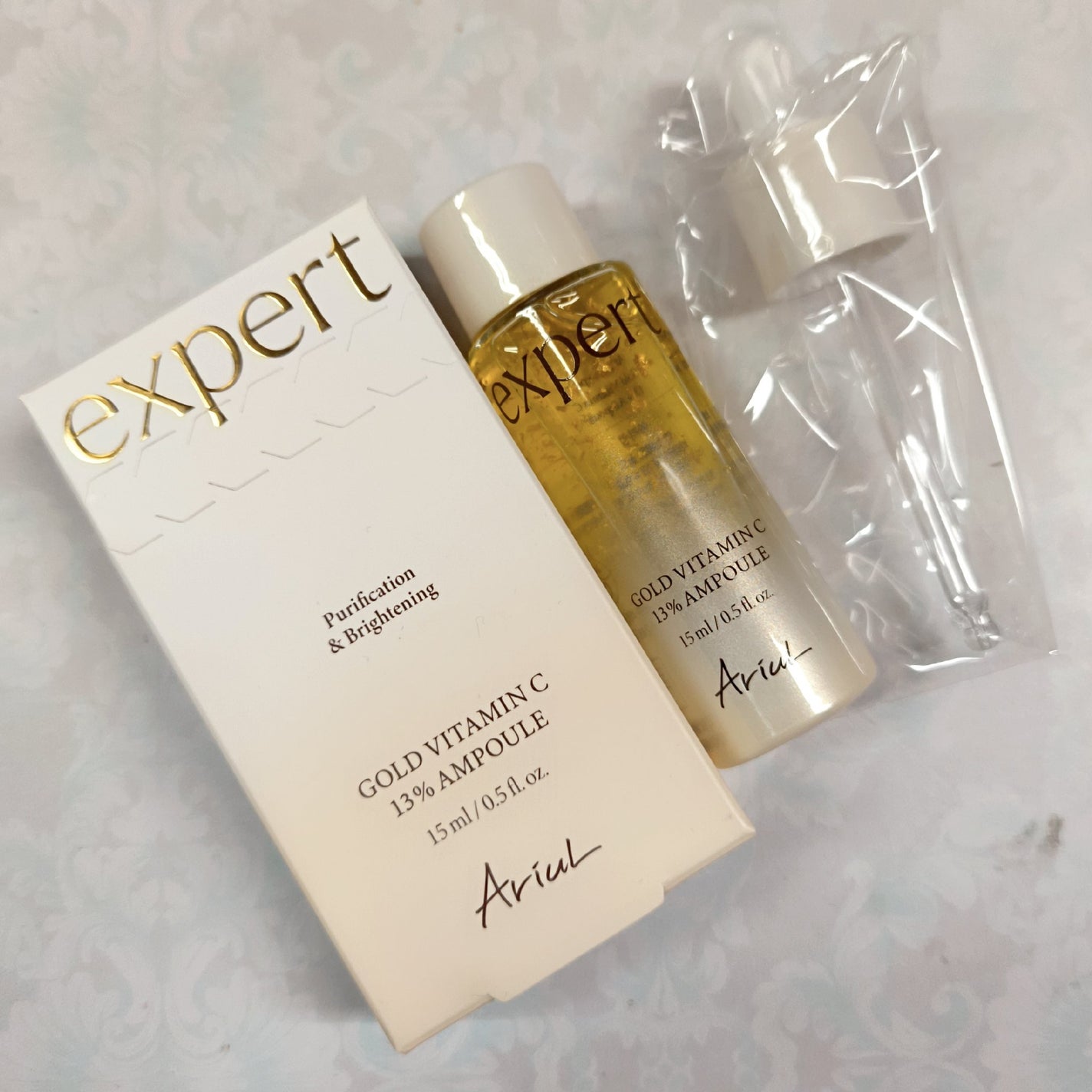 ゴールドビタミンC13%アンプル/Ariul/美容液を使ったクチコミ(4枚目)