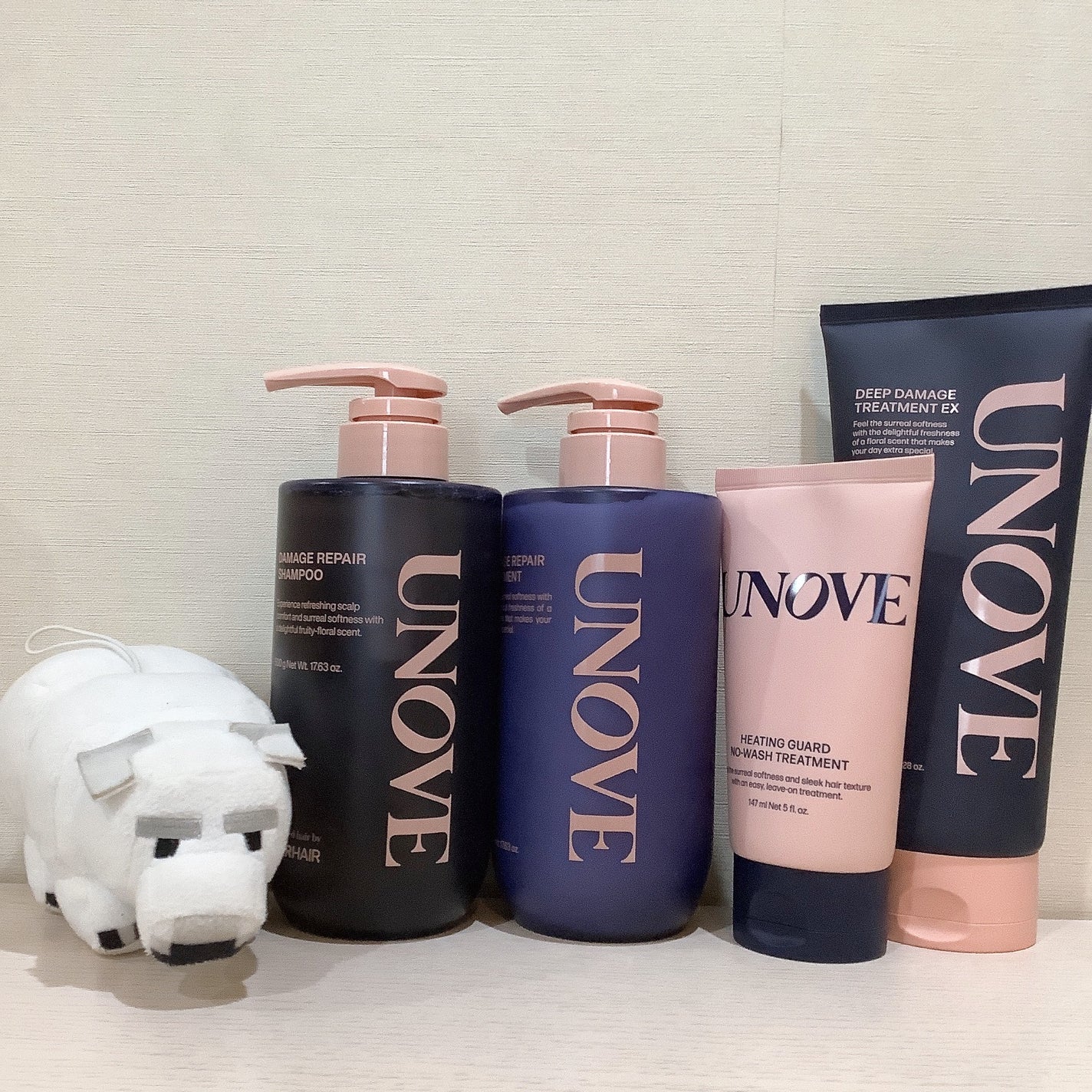 アノブ ダメージリペアシャンプー/UNOVE/市販シャンプーを使ったクチコミ(1枚目)