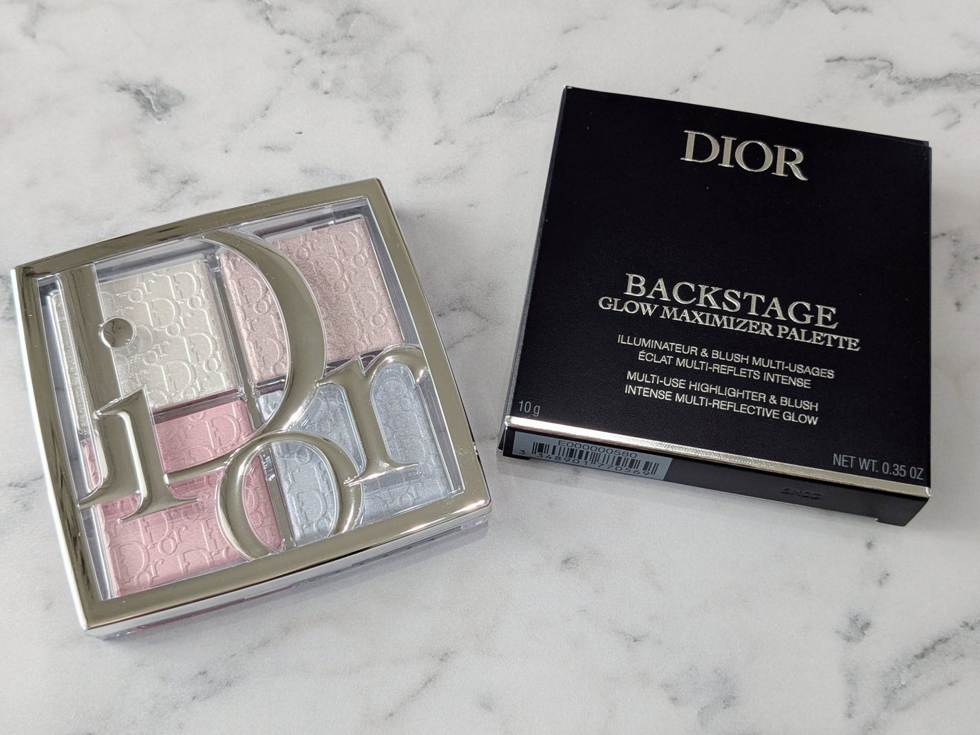 バックステージ グロウ マキシマイザー パレット/Dior/ハイライトを使ったクチコミ(2枚目)