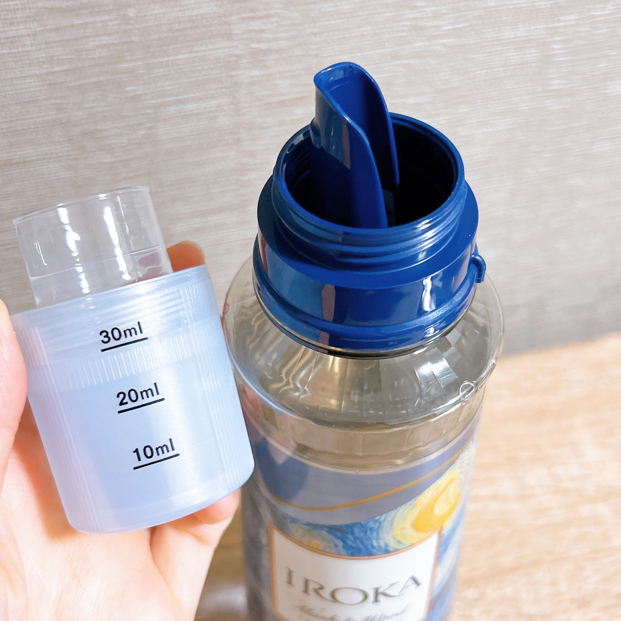 プレミアム柔軟剤 IROKA スターリームスク&ウッドの香り/IROKA/柔軟剤を使ったクチコミ（3枚目）