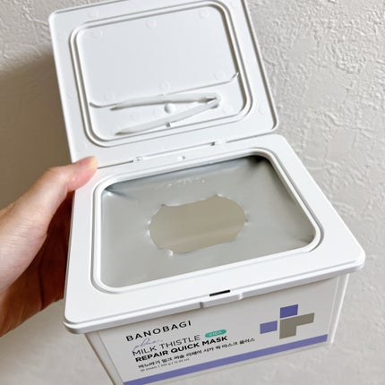 ミルクシスルリペアシカクイックマスクプラス/BANOBAGI/シートマスク・パックを使ったクチコミ(1枚目)