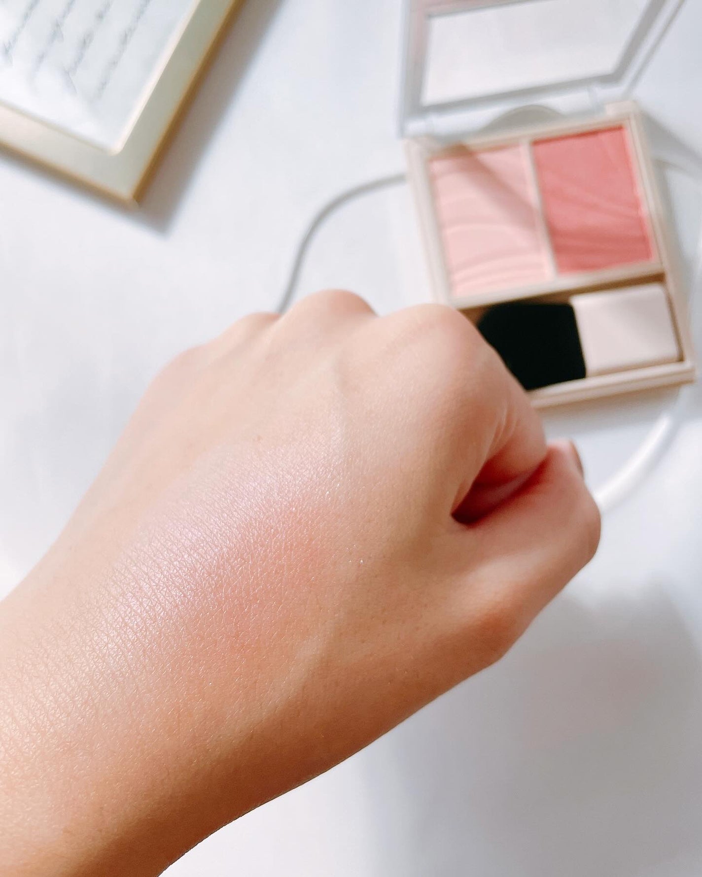 レイヤード フルリ チーク/Visée/パウダーチークを使ったクチコミ(6枚目)