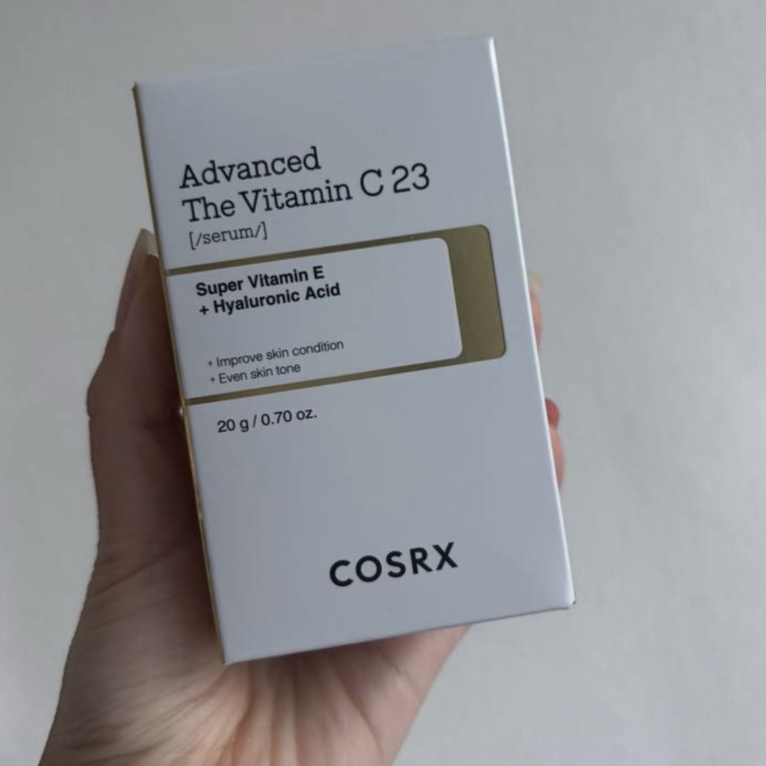 RXアドバンスド ザ・ビタミンC23セラム/COSRX/美容液を使ったクチコミ（2枚目）