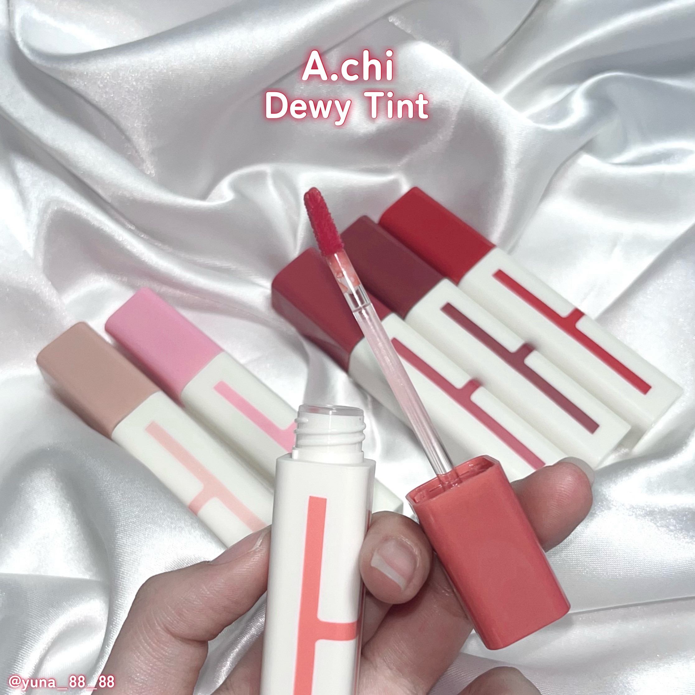 Dewy Tint/A.chi/リップティントを使ったクチコミ（3枚目）