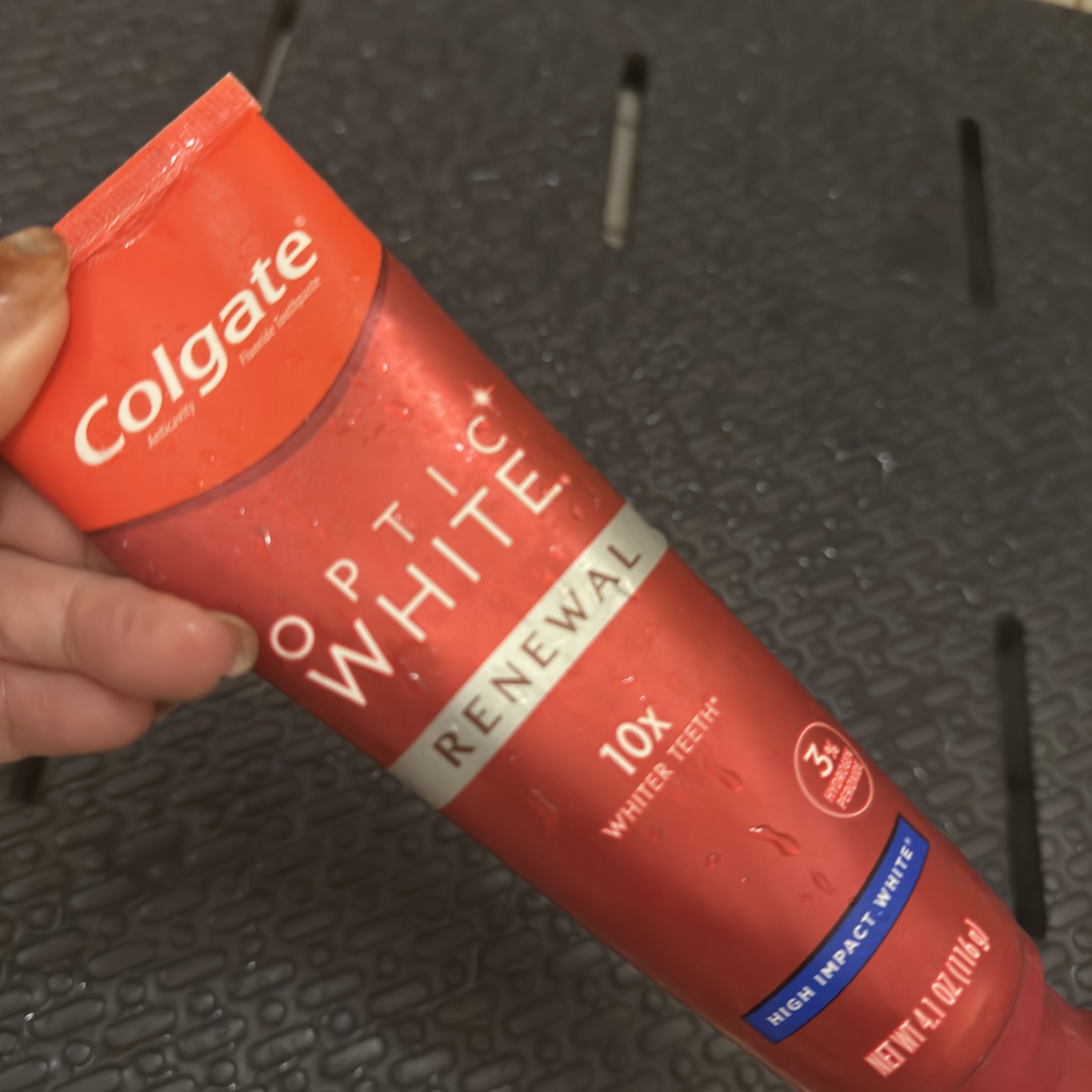 コルゲート オプティックホワイト/colgate/歯磨き粉を使ったクチコミ（1枚目）