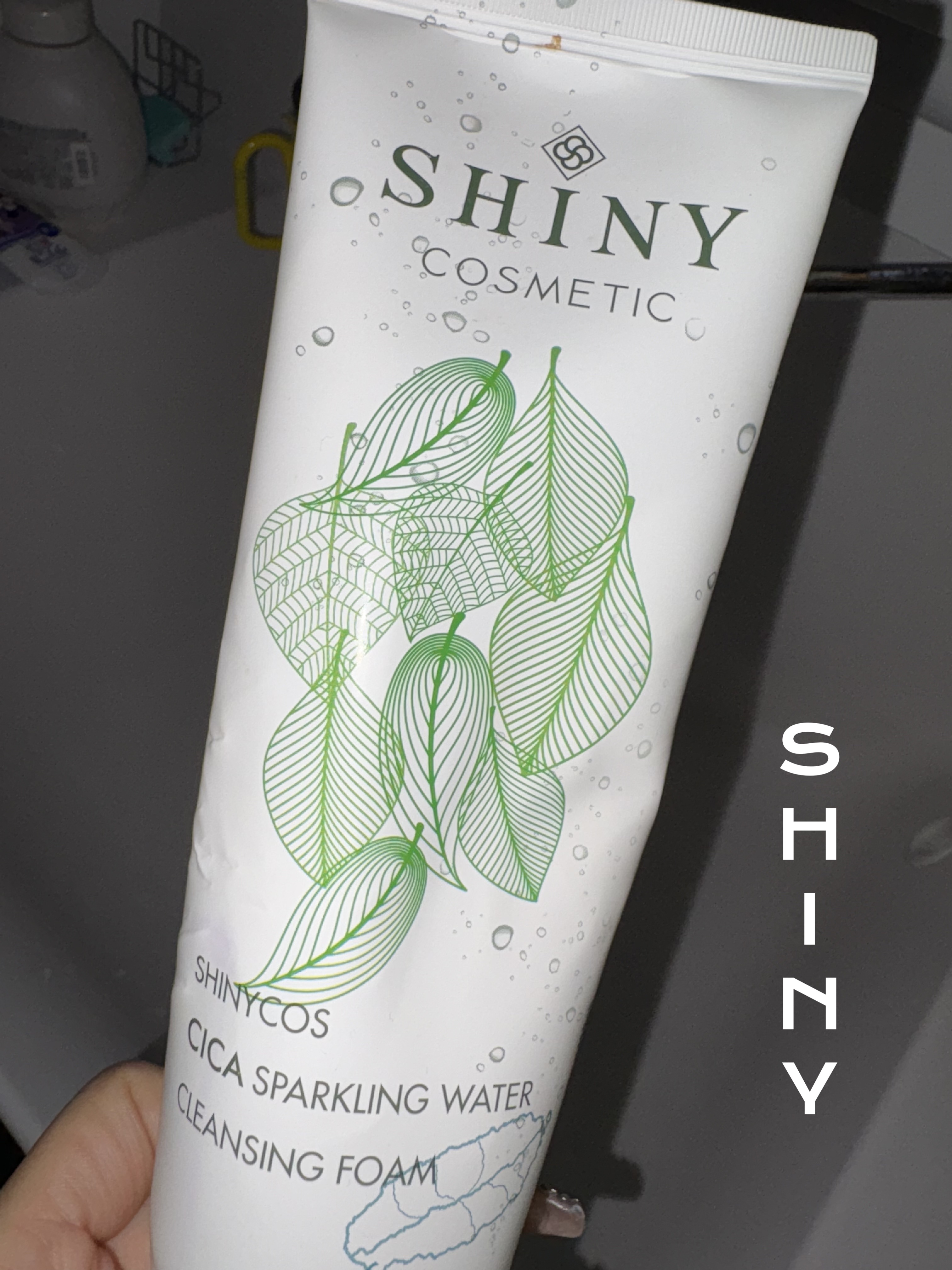 CICA SPARKLING WATER CLEANSING FORM/SHINY cosmetic/洗顔フォームを使ったクチコミ（1枚目）