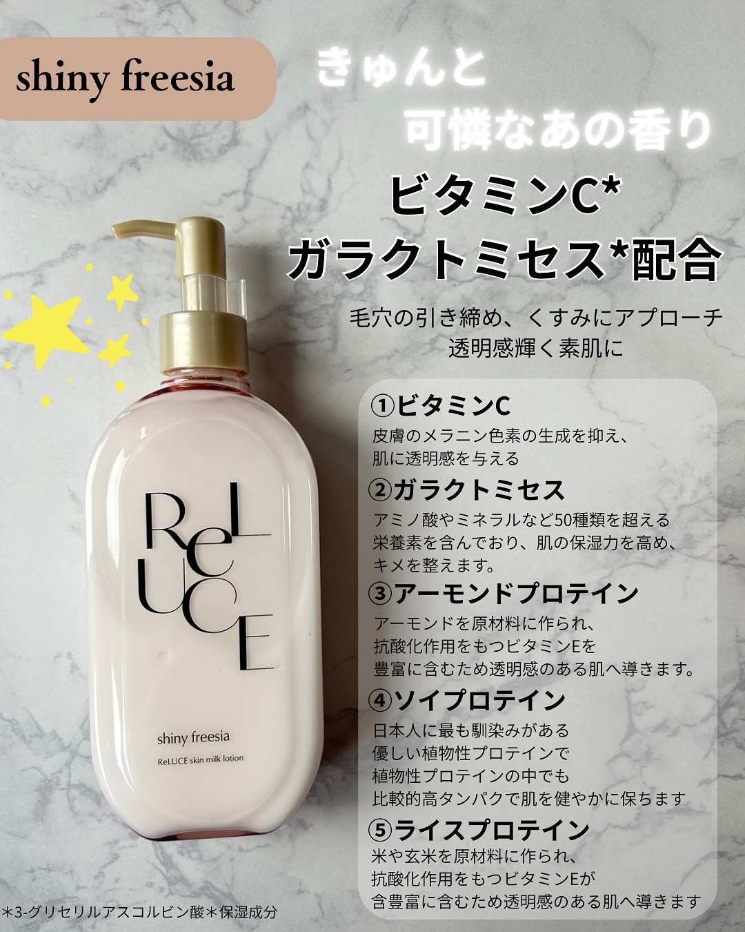 スキンミルクローション グロウブーケの香り/ReLUCE/ボディローションを使ったクチコミ（3枚目）