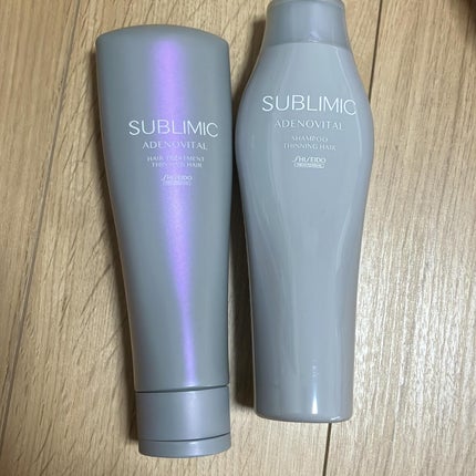 アデノバイタル シャンプー/サブリミック/サロンシャンプーを使ったクチコミ(1枚目)