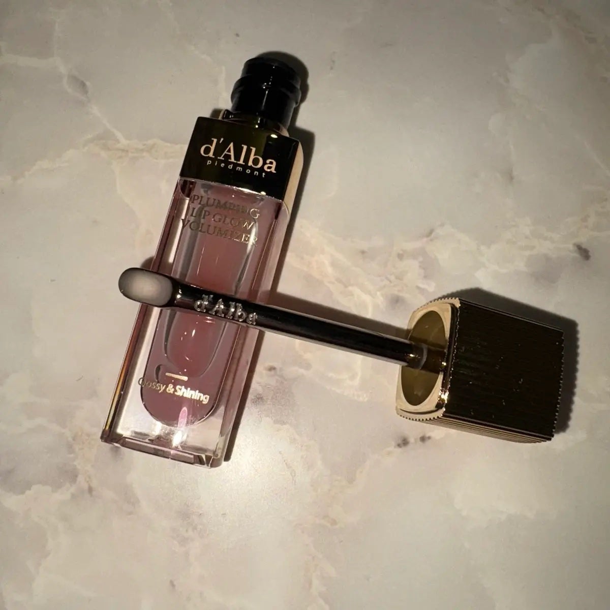 ダルバ プランピンクグロウボリューマイザー/ダルバ/リップグロスを使ったクチコミ(3枚目)
