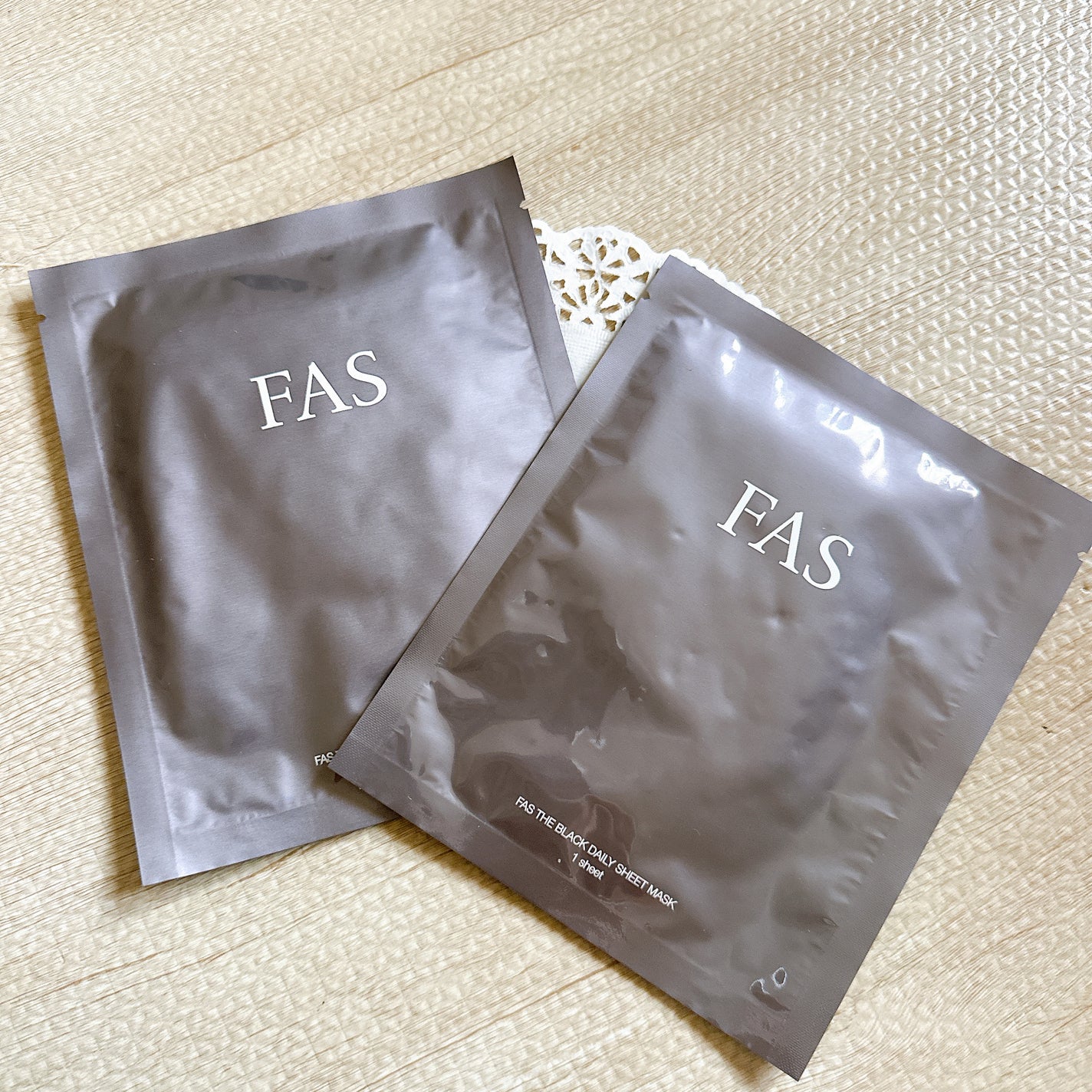FAS ザ ブラック デイリー シートマスク/FAS/シートマスク・パックを使ったクチコミ(2枚目)