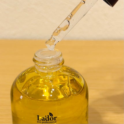 パフュームヘアオイル オスマンサス/La'dor/ヘアオイルを使ったクチコミ(2枚目)