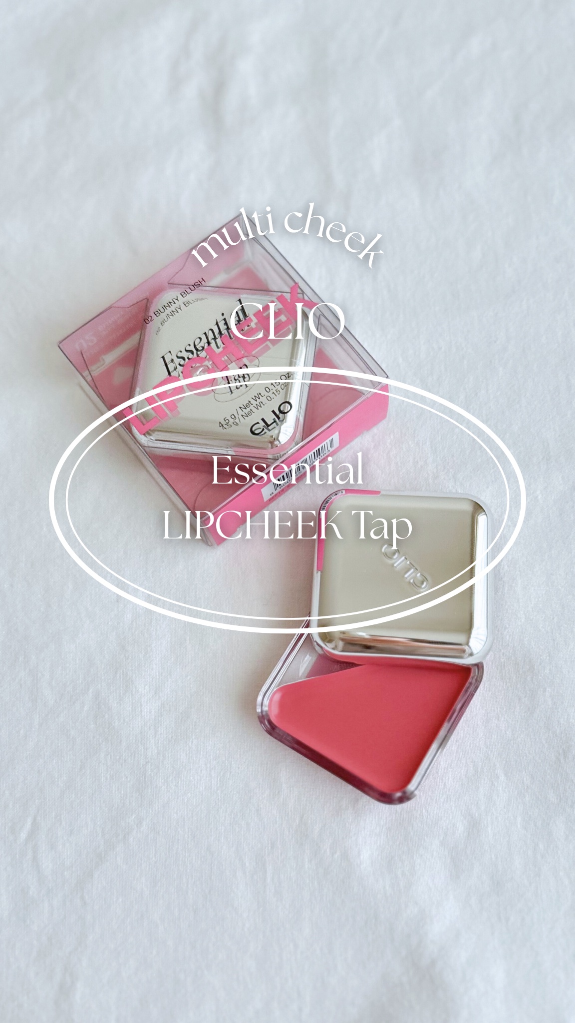 エッセンシャル リップチーク タップ/CLIO/ジェル・クリームチークを使ったクチコミ（1枚目）