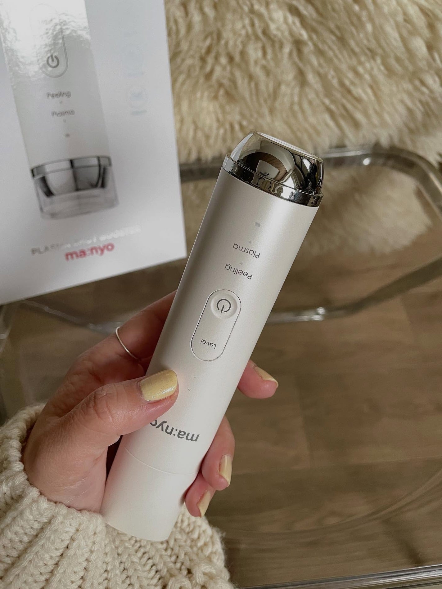 プラズマショットブースター/manyo/美顔器・マッサージを使ったクチコミ(3枚目)