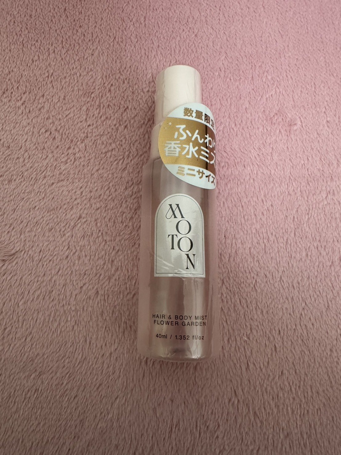 MOTON ヘア&ボディミスト フラワーガーデン ミニサイズ 40ml/MOTON/香水(レディース)を使ったクチコミ（1枚目）