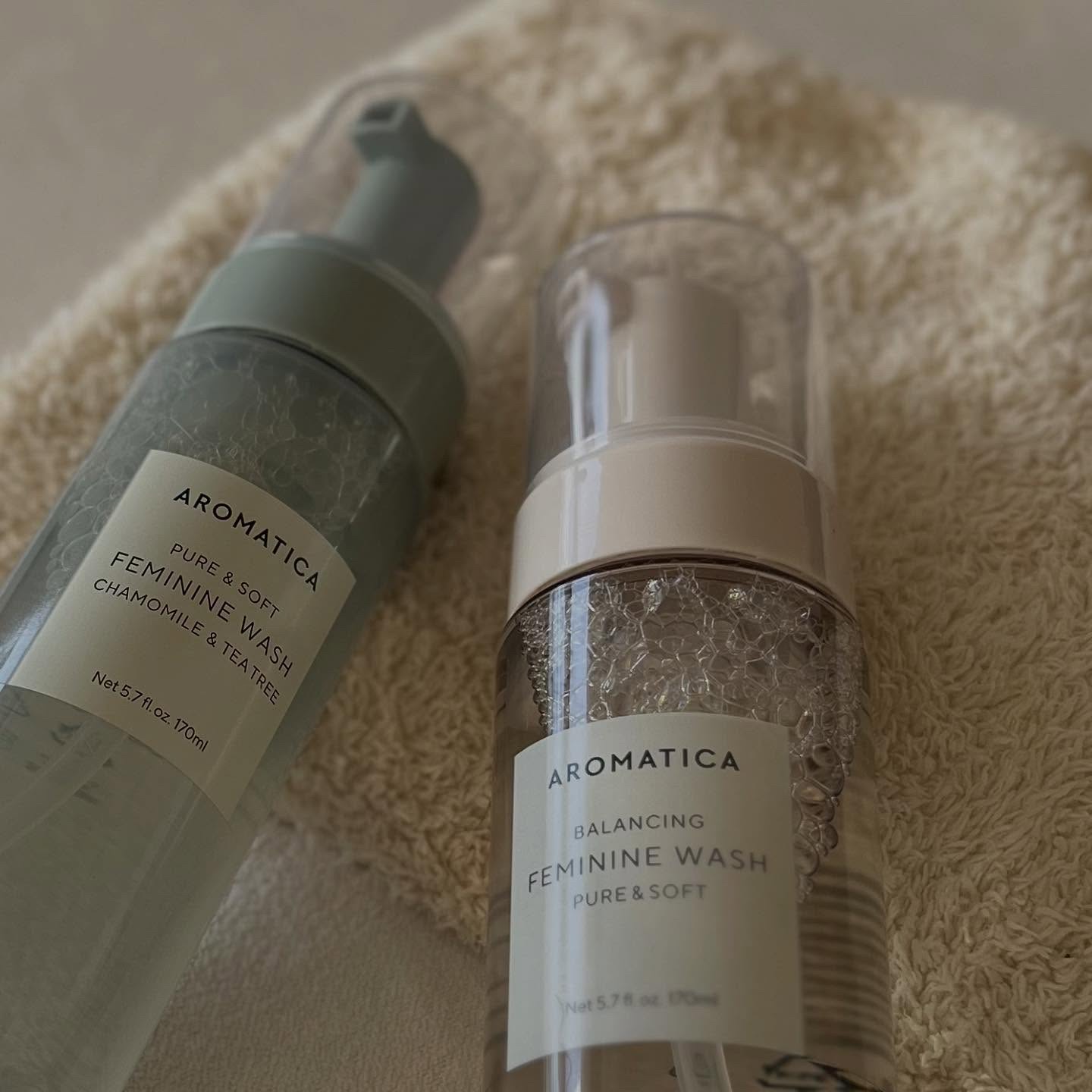 ピュア＆ソフトフェミニンウォッシュ /AROMATICA/デリケートゾーンケアを使ったクチコミ（2枚目）