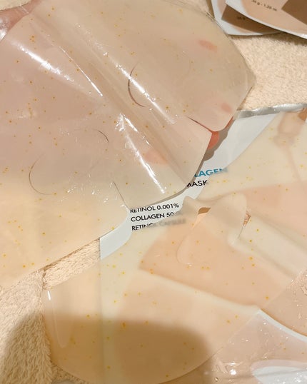 レチノール コラーゲン オーバーナイト マスク/P.CALM/シートマスク・パックを使ったクチコミ(3枚目)