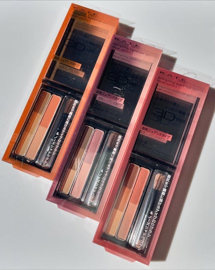 ケイト デザイニングアイブロウ3D/KATE/パウダーアイブロウを使ったクチコミ(6枚目)