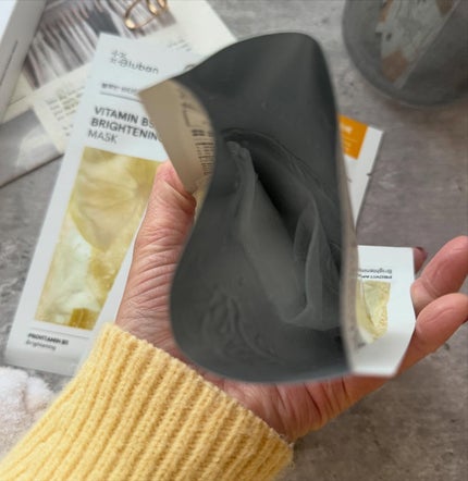 ビタミンB5 ブライトニングマスク/Bluban/シートマスク・パックを使ったクチコミ(2枚目)