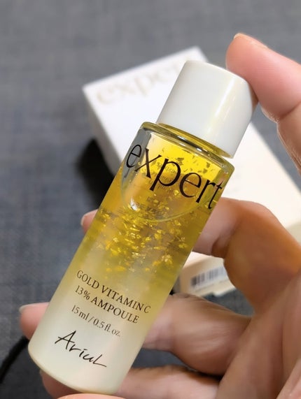 ゴールドビタミンC13%アンプル/Ariul/美容液を使ったクチコミ(2枚目)