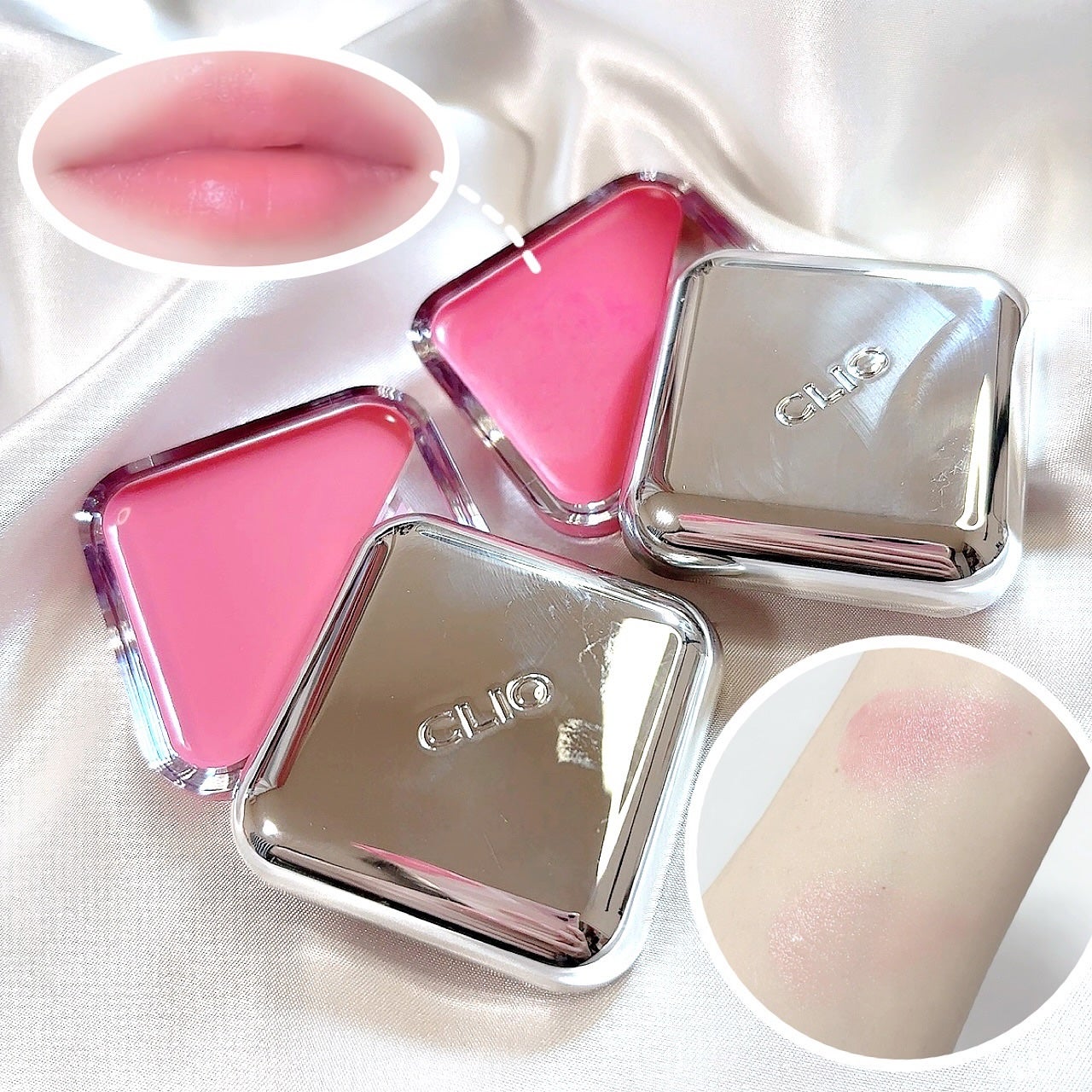 エッセンシャル リップチーク タップ/CLIO/ジェル・クリームチークを使ったクチコミ(1枚目)