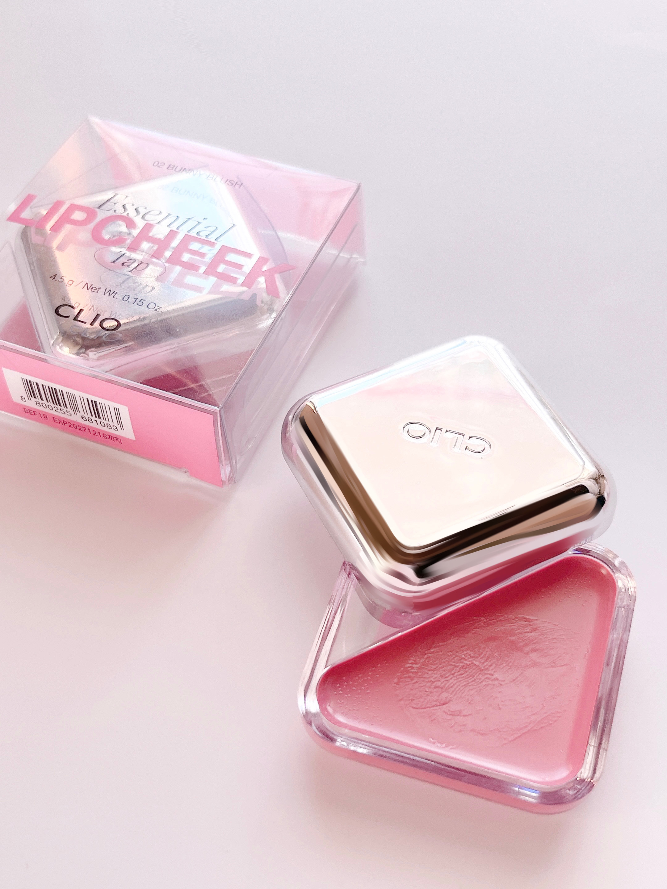 エッセンシャル リップチーク タップ/CLIO/ジェル・クリームチークを使ったクチコミ（2枚目）