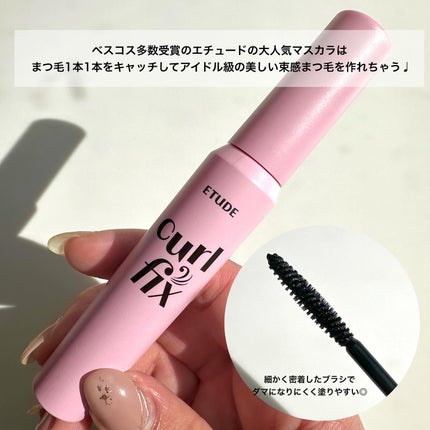 カールフィックスマスカラ/ETUDE/マスカラを使ったクチコミ(2枚目)