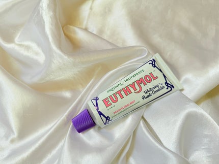 ホワイトパープル歯みがき ピーチフローラルミントの香り ホワイトニングパープルコレクター歯磨き粉/EUTHYMOL/歯磨き粉の画像