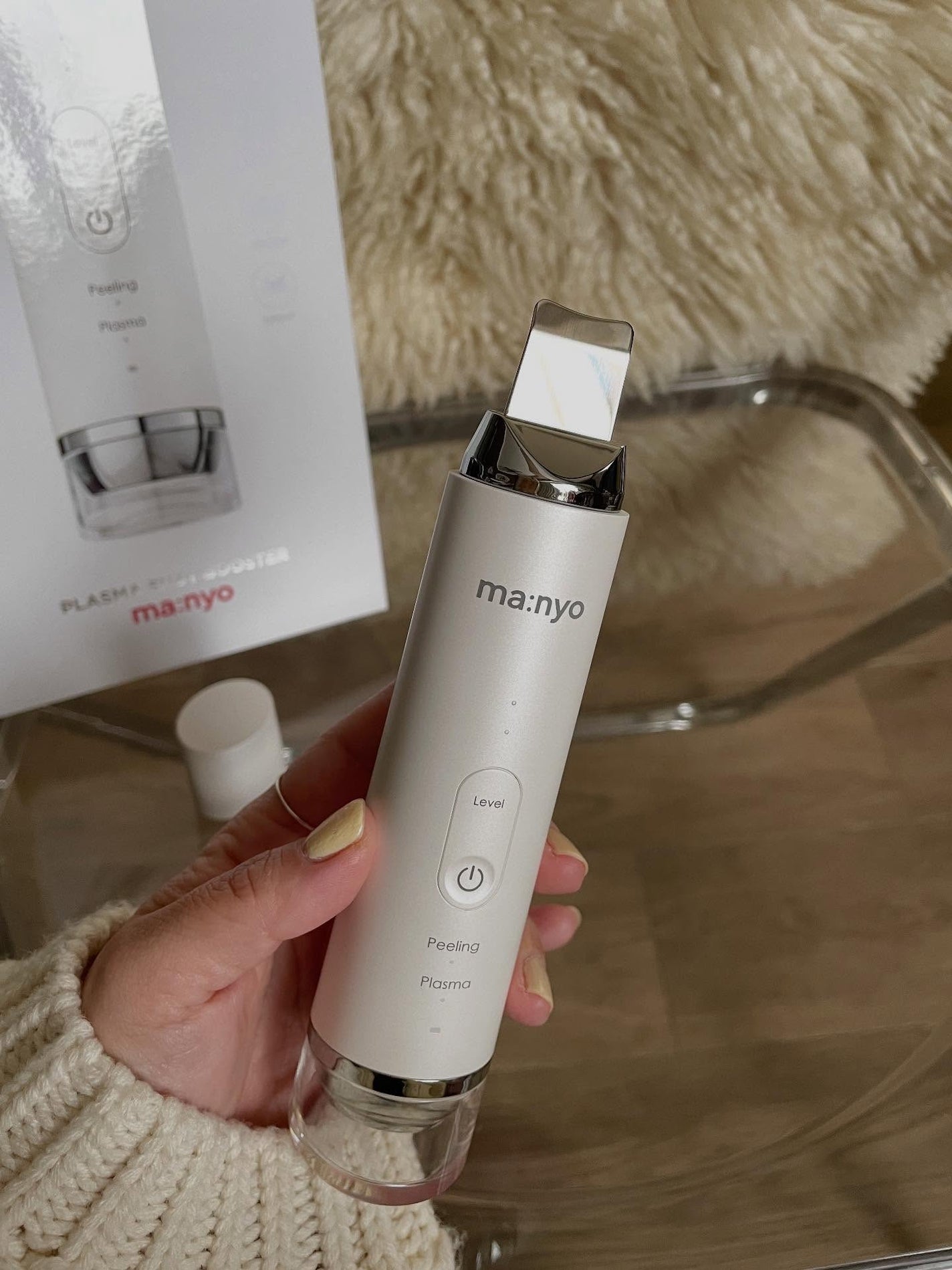 プラズマショットブースター/manyo/美顔器・マッサージを使ったクチコミ(2枚目)